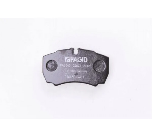 Комплект гальмівних накладок, дискове гальмо 8DB355005-421 HELLA PAGID