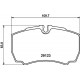 Комплект гальмівних накладок, дискове гальмо 8DB355005-421 HELLA PAGID