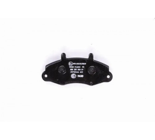 Комплект гальмівних накладок, дискове гальмо 8DB355006-391 HELLA PAGID