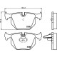 Комплект гальмівних накладок, дискове гальмо 8DB355008-091 HELLA PAGID