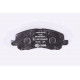 Комплект гальмівних накладок, дискове гальмо 8DB355009-671 HELLA PAGID