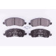 Комплект гальмівних накладок, дискове гальмо 8DB355009-671 HELLA PAGID
