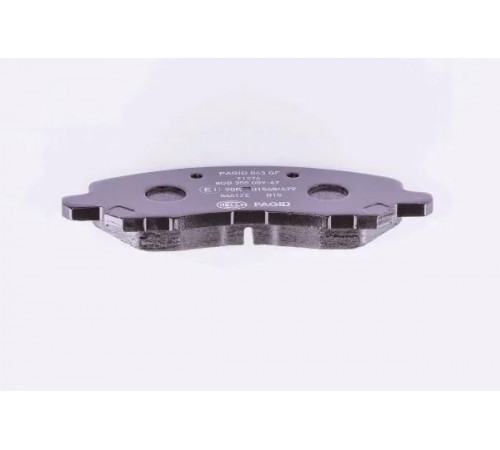 Комплект гальмівних накладок, дискове гальмо 8DB355009-671 HELLA PAGID
