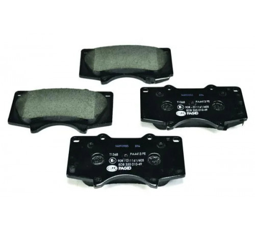 Комплект гальмівних накладок, дискове гальмо 8DB355010-491 HELLA PAGID