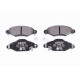 Комплект гальмівних накладок, дискове гальмо 8DB355010-791 HELLA PAGID