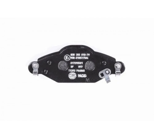 Комплект гальмівних накладок, дискове гальмо 8DB355010-791 HELLA PAGID