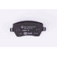 Комплект гальмівних накладок, дискове гальмо 8DB355010-851 HELLA PAGID