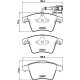 Комплект гальмівних накладок, дискове гальмо 8DB355011-171 HELLA PAGID