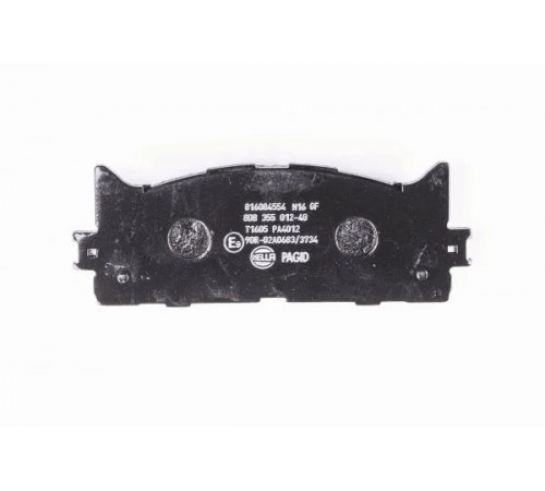 Комплект гальмівних накладок, дискове гальмо 8DB355012-401 HELLA PAGID