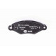 Комплект гальмівних накладок, дискове гальмо 8DB355012-711 HELLA PAGID