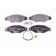 Комплект гальмівних накладок, дискове гальмо 8DB355012-711 HELLA PAGID