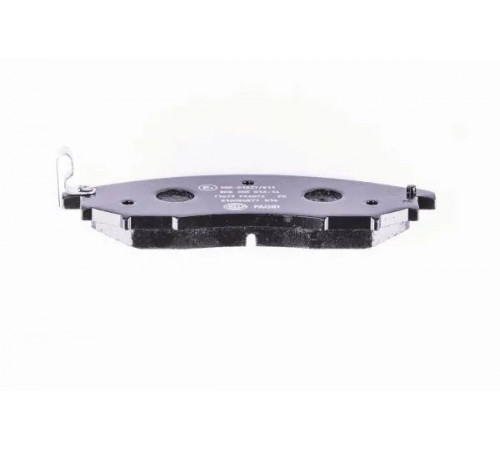 Комплект гальмівних накладок, дискове гальмо 8DB355013-141 HELLA PAGID