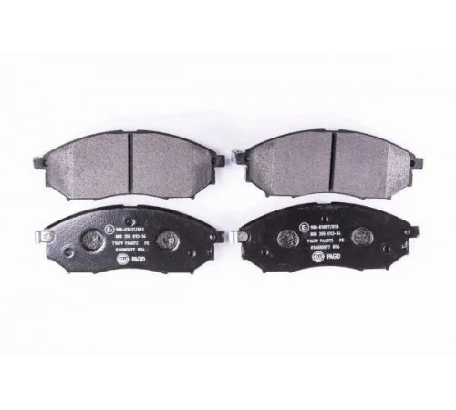 Комплект гальмівних накладок, дискове гальмо 8DB355013-141 HELLA PAGID