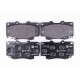 Комплект гальмівних накладок, дискове гальмо 8DB355013-481 HELLA PAGID