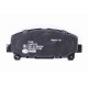Комплект гальмівних накладок, дискове гальмо 8DB355013-881 HELLA PAGID