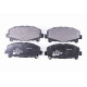 Комплект гальмівних накладок, дискове гальмо 8DB355013-881 HELLA PAGID