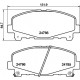 Комплект гальмівних накладок, дискове гальмо 8DB355013-881 HELLA PAGID