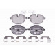 Комплект гальмівних накладок, дискове гальмо 8DB355013-921 HELLA PAGID