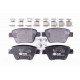 Комплект гальмівних накладок, дискове гальмо 8DB355014-021 HELLA PAGID