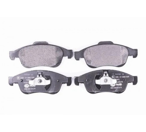 Комплект гальмівних накладок, дискове гальмо 8DB355014-791 HELLA PAGID
