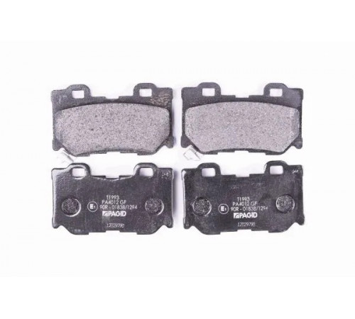 Комплект гальмівних накладок, дискове гальмо 8DB355015-421 HELLA PAGID