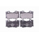 Комплект гальмівних накладок, дискове гальмо 8DB355015-421 HELLA PAGID