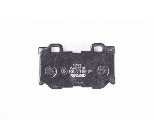 Комплект гальмівних накладок, дискове гальмо 8DB355015-421 HELLA PAGID