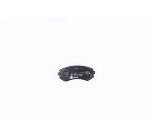 Комплект гальмівних накладок, дискове гальмо 8DB355017-201 HELLA PAGID