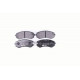 Комплект гальмівних накладок, дискове гальмо 8DB355017-201 HELLA PAGID