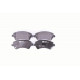 Комплект гальмівних накладок, дискове гальмо 8DB355017-241 HELLA PAGID