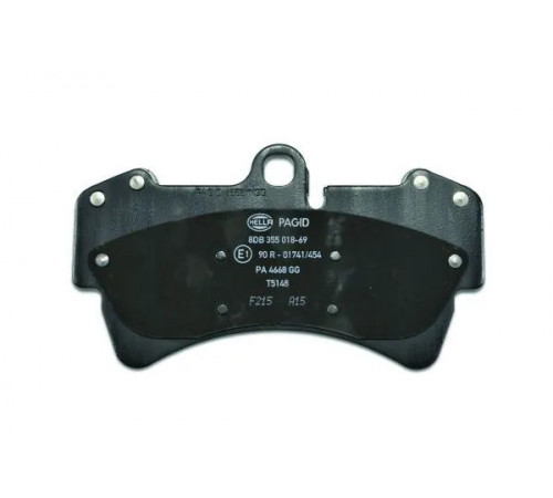 Комплект гальмівних накладок, дискове гальмо 8DB355018-691 HELLA PAGID