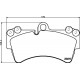 Комплект гальмівних накладок, дискове гальмо 8DB355018-691 HELLA PAGID