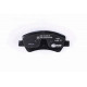 Комплект гальмівних накладок, дискове гальмо 8DB355020-721 HELLA PAGID