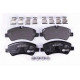 Комплект гальмівних накладок, дискове гальмо 8DB355020-721 HELLA PAGID