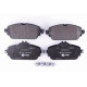 Комплект гальмівних накладок, дискове гальмо 8DB355021-551 HELLA PAGID