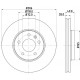 Гальмівний диск 8DD355108-951 HELLA PAGID