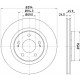 Гальмівний диск 8DD355111-571 HELLA PAGID
