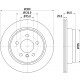 Гальмівний диск 8DD355118-271 HELLA PAGID