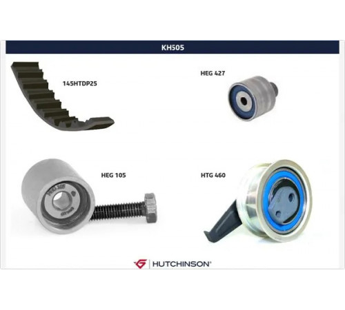 Комплект зубчастих ременів KH 505 HUTCHINSON
