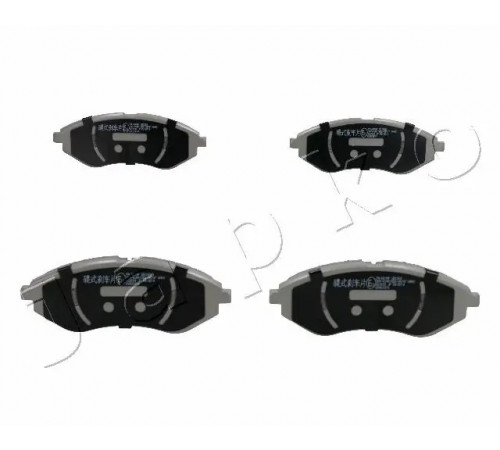 Комплект гальмівних накладок, дискове гальмо 50W07 JAPKO