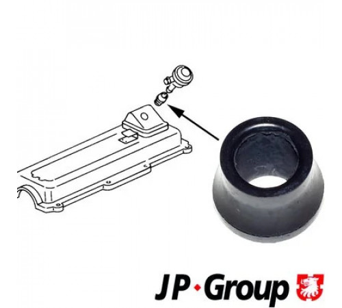 Ущільнення, система продування картера 1112001300 JP GROUP