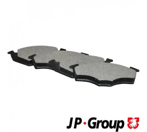 Комплект гальмівних накладок, дискове гальмо 1163600710 JP GROUP