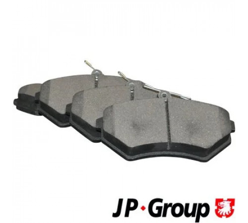 Комплект гальмівних накладок, дискове гальмо 1163602010 JP GROUP