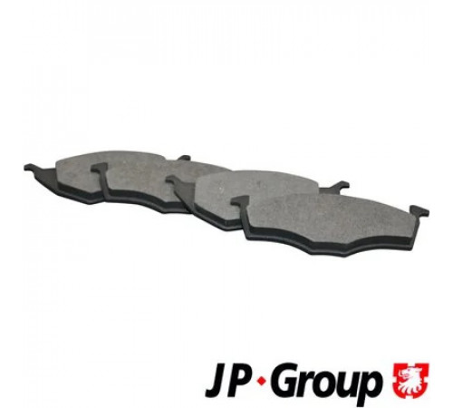 Комплект гальмівних накладок, дискове гальмо 1163602810 JP GROUP