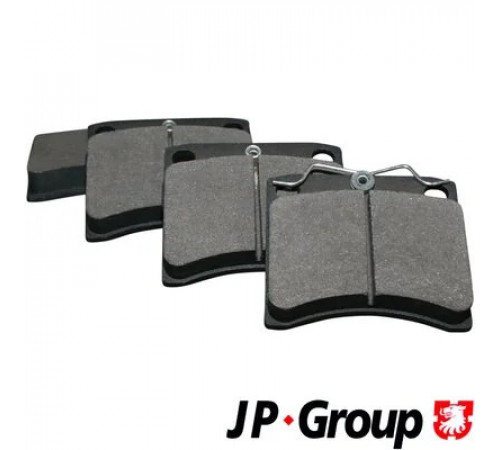 Комплект гальмівних накладок, дискове гальмо 1163606610 JP GROUP