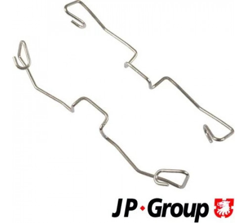 Комплект приладдя, накладка дискового гальма 1164005610 JP GROUP