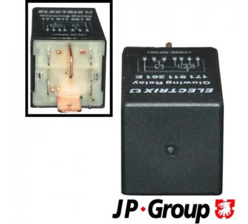 Реле, система розжарювання 1199206600 JP GROUP