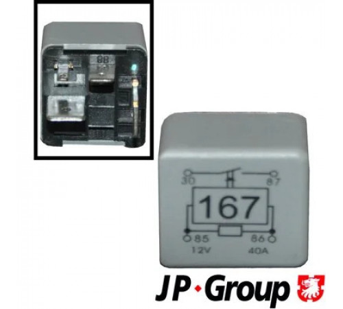 Реле, паливний насос 1199206900 JP GROUP