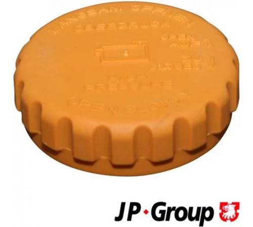 Запірна кришка, бак охолоджувальної рідини 1214800100 JP GROUP