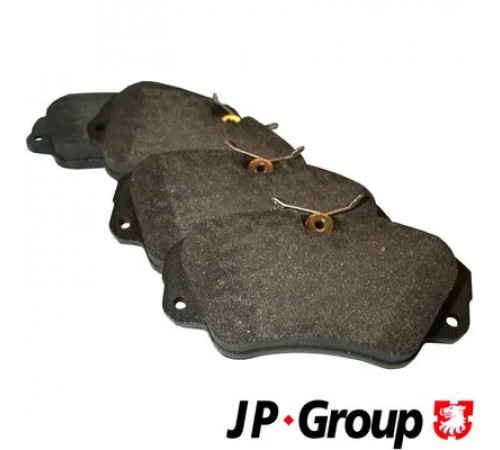 Комплект гальмівних накладок, дискове гальмо 1263600110 JP GROUP